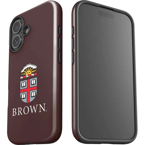 Brown University Primary Logo iPhone 16 Impact Case